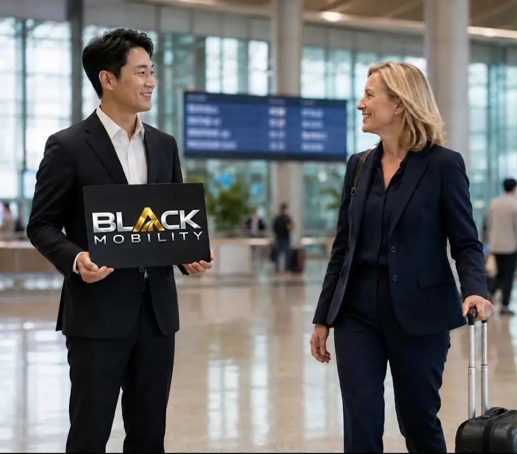 Airport protocol support arranged for a passenger arrival